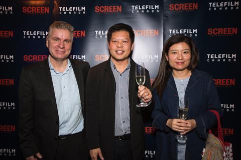 Conor Dignam, Media Business Insight, Joachim Ng, Singapore Film Commission & Silvia Wong, Screen International